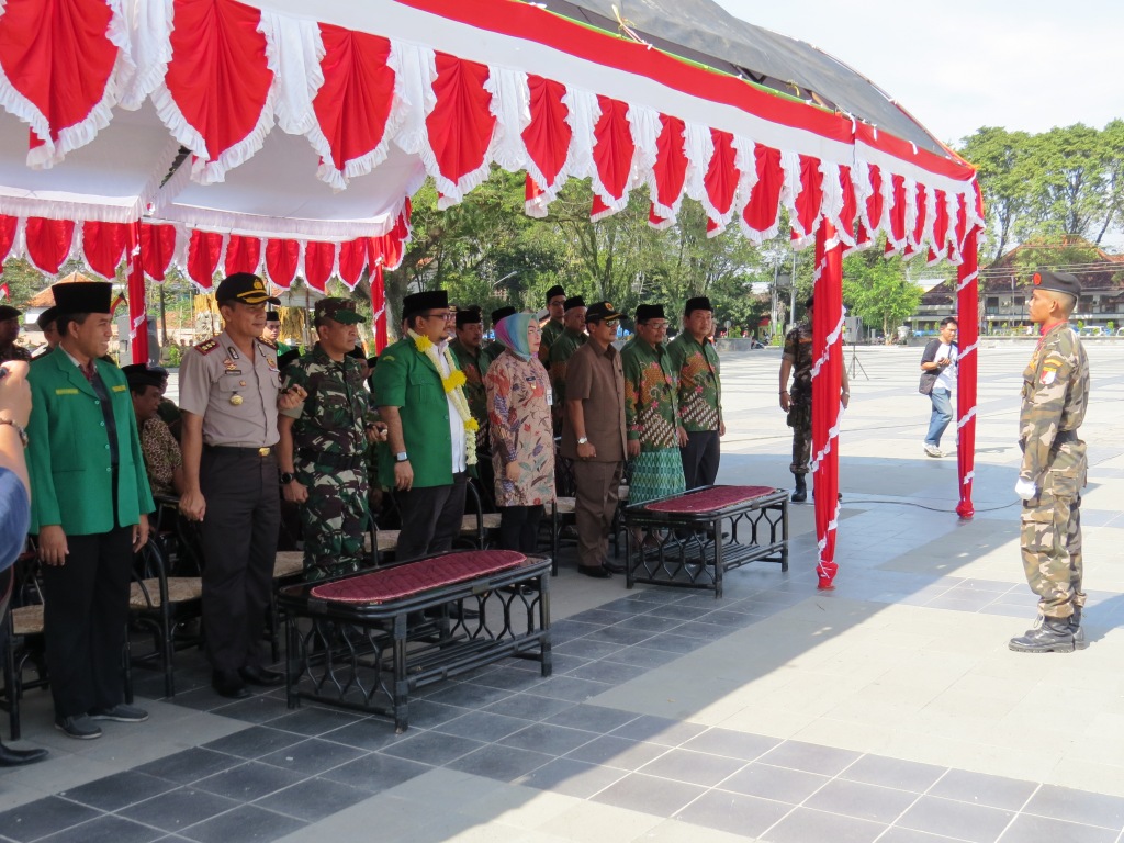 Dandim 0717/Purwodadi Hadiri Apel Kebangsaan Banser